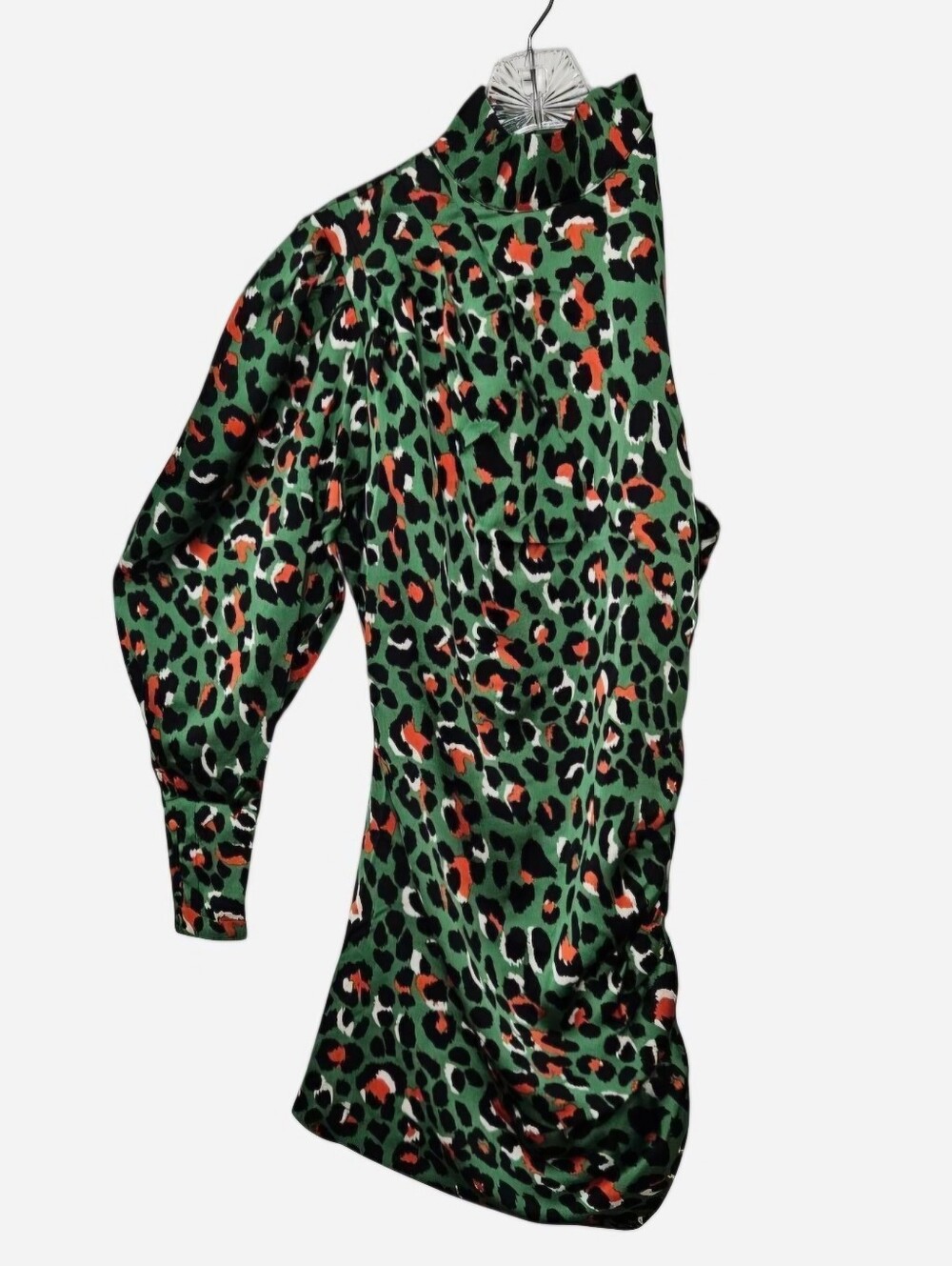 Choosy Women's Mini Dress One Sleeve Multicolor High Neck Women's Size XS NEW